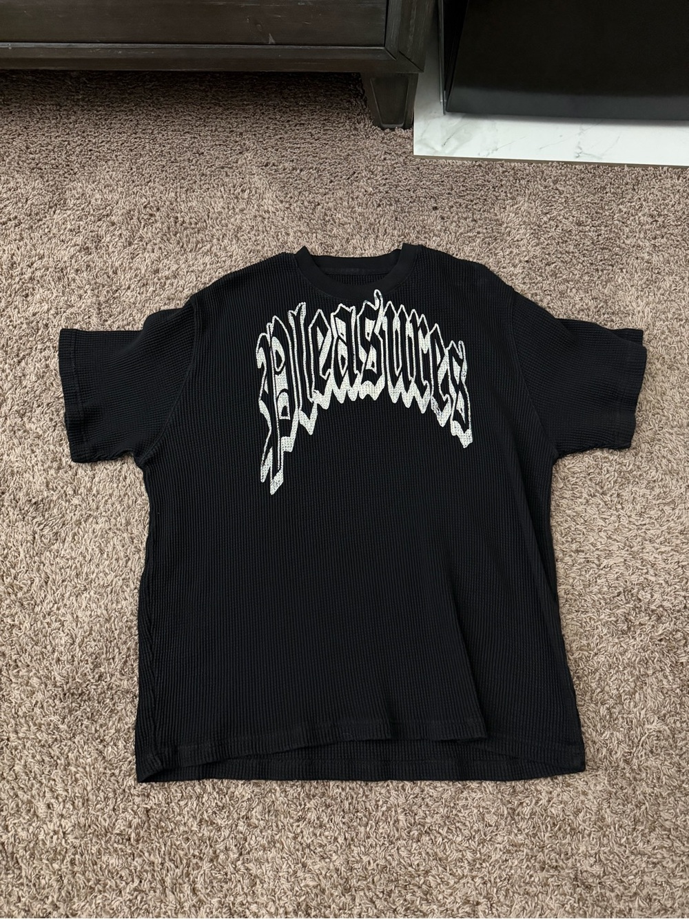 pleasures waffle knit tee